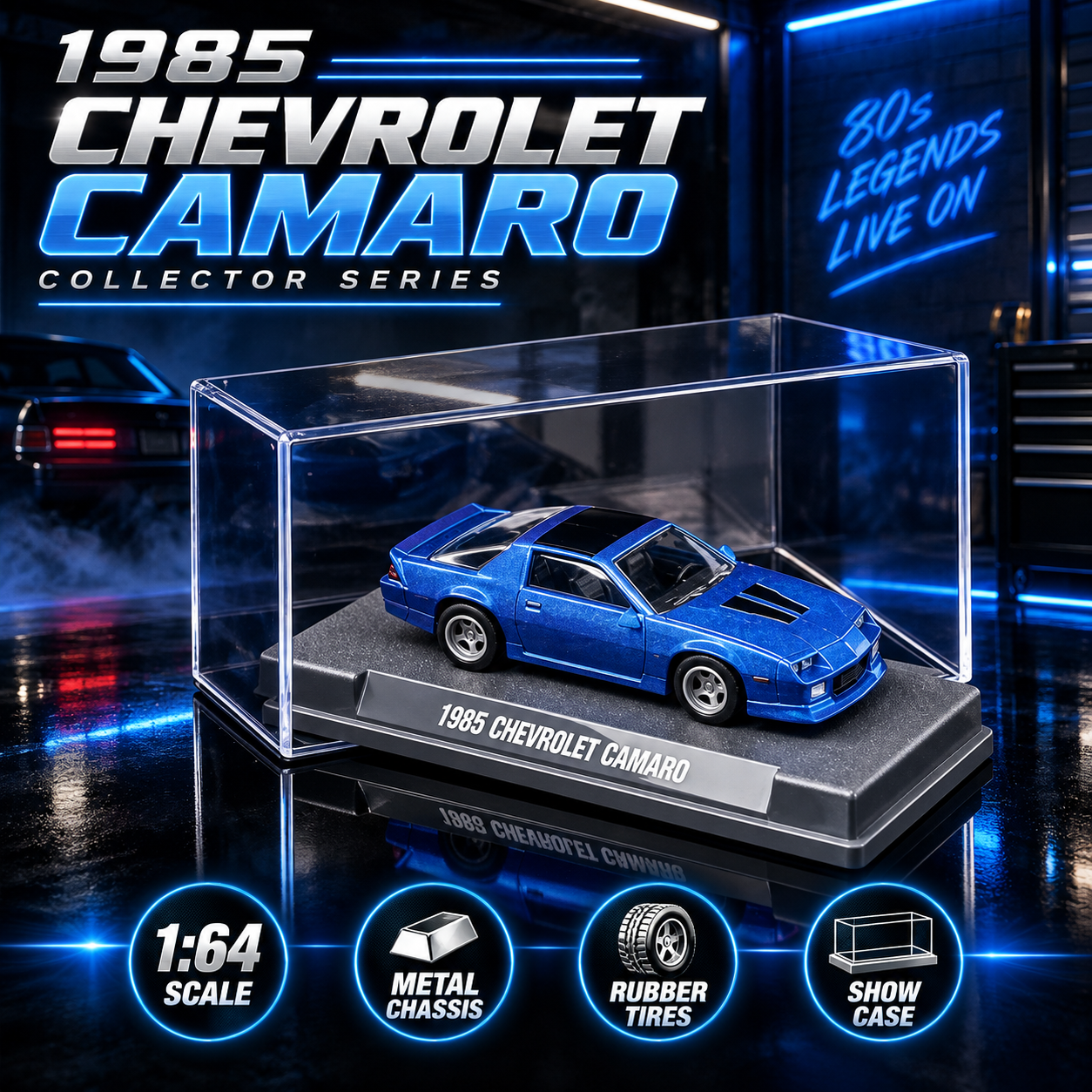 Majorette Collection 1985 Chevrolet Camaro 1:64 Die-Cast