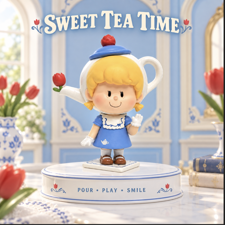 Teapot Girl Blind Box Figure