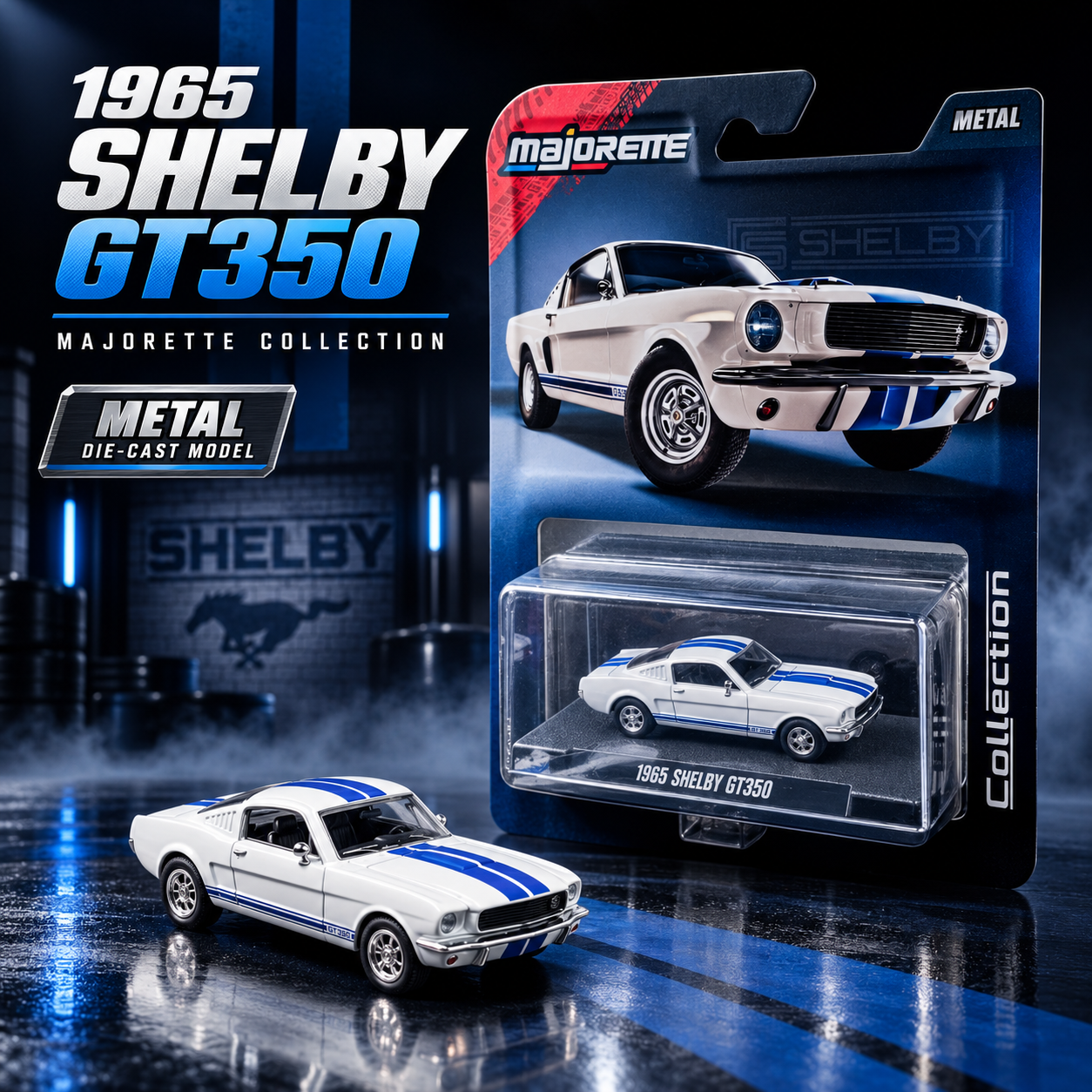Majorette Collection Shelby GT350 1:64 Die-Cast